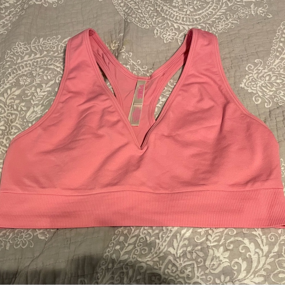 XL PINK sports bra